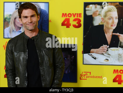 Seann William Scott, der Mitglied in der motion picture Film Komödie "43", sorgt sich die Premiere des Films im TCL Chinese Theatre in Hollywood" in Los Angeles am 23. Januar 2013. UPI/Jim Ruymen Stockfoto