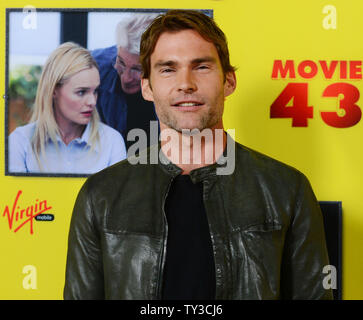 Seann William Scott, der Mitglied in der motion picture Film Komödie "43", sorgt sich die Premiere des Films im TCL Chinese Theatre in Hollywood" in Los Angeles am 23. Januar 2013. UPI/Jim Ruymen Stockfoto