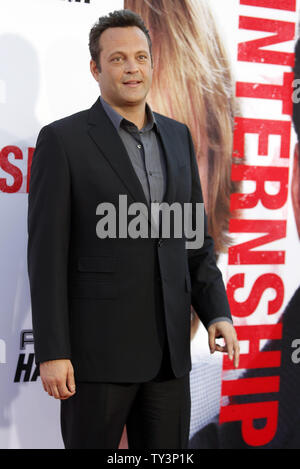 Schauspieler Vince Vaughn, ein Ensemble in der motion picture Komödie "Das Praktikum", die Premiere des Films im Regency Dorf Westwood Theater im Westwood Abschnitt von Los Angeles am 29. Mai 2013 besucht. UPI/Alex Gallardo Stockfoto