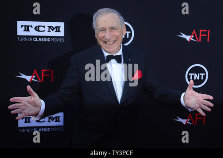 Regisseur Mel Brooks besucht die 41. AFI Life Achievement Award Tribut an Bäche an den Dolby Theatre in Hollywood" in Los Angeles am 6. Juni 2013. UPI/Jim Ruymen Stockfoto