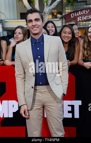 Schauspieler Dave Franco besucht die Premiere des Motion picture Verbrechen Komödie "22 Jump Street" im Regency Dorf Theater im Westwood Abschnitt von Los Angeles am 14. Juni 2014. Story: Nach ihren Weg durch High School (zweimal), große Änderungen sind im Speicher für Offiziere Schmidt (Jonah Hill) und Jenko (Channing Tatum), wenn Sie Go Deep undercover an einer lokalen Hochschule. UPI/Jim Ruymen Stockfoto