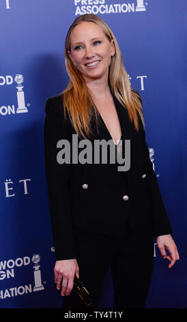 Schauspielerin Anne Heche besucht die Hollywood Foreign Press Verbände (HFPA) Zuschüsse und Veranstaltungsräume im Beverly Hilton Hotel in Beverly Hills, Kalifornien am 14. August 2014. Der HFPA Zuschüsse und Veranstaltungsräume vorhanden USD $ 1,9 Millionen Dollar an Zuschüssen für gemeinnützige Organisationen Unterhaltung und Stipendienprogramme. UPI/Jim Ruymen Stockfoto