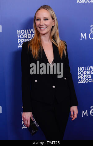 Schauspielerin Anne Heche besucht die Hollywood Foreign Press Verbände (HFPA) Zuschüsse und Veranstaltungsräume im Beverly Hilton Hotel in Beverly Hills, Kalifornien am 14. August 2014. Der HFPA Zuschüsse und Veranstaltungsräume vorhanden USD $ 1,9 Millionen Dollar an Zuschüssen für gemeinnützige Organisationen Unterhaltung und Stipendienprogramme. UPI/Jim Ruymen Stockfoto