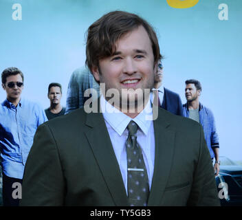 Warf Mitglied Haley Joel Osment besucht die Premiere des Motion picture Komödie 'Entourage' im Regency Dorf Theater im Westwood" in Los Angeles und am 1. Juni 2015. Storyline: Movie Star Vincent Chase, zusammen mit seinem jungen Eric, Schildkröte, und Johnny, sind zurück - und zurück im Geschäft mit super Agent - gedreht - studio Kopf Ari Gold auf ein riskantes Projekt, das als Regiedebüt von Vince's Debüt dienen. Foto von Jim Ruymen/UPI Stockfoto