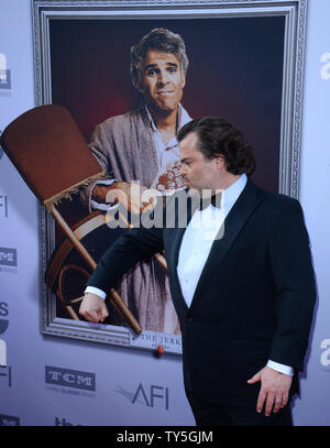 Schauspieler Jack Black besucht 43. American Film Institute Life Achievement Award Hommage an Steve Martin auf der Dolby Theatre in Hollywood" in Los Angeles am 4. Juni 2015. Der Tribut feierte Martin's vielfältige Karriere von mehr als 40 Jahren in Film, TV, Theater, Bücher und Musik. Foto von Jim Ruymen/UPI Stockfoto