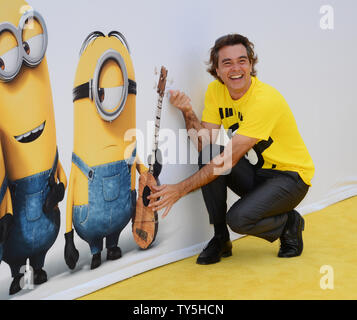 Komponist Heitor Pereira besucht die Premiere der animierte motion picture Komödie 'Minions' im Shrine Auditorium in Los Angeles am 27. Juni 2015. Storyline: Schergen Stuart, Kevin und Bob sind von Scarlet Overkill (Sandra Bullock), eine super-Bösewicht, der, neben ihrem Erfinder mann Kraut (Jon Hamm), Luken einen Plot um die Welt zu übernehmen. Foto von Jim Ruymen/UPI Stockfoto