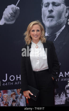 Schauspielerin Marlee Matlin besucht American Film Institute 44 Life Achievement Award Gala zu Ehren Komponist John Williams bei der Dolby Theatre in Hollywood" in Los Angeles am 9. Juni 2016. Über sechs Jahrzehnten in Hollywood, Williams hat einige der unvergesslichen Musik in der Filmgeschichte geschrieben. Seine 100-plus-Funktionen erworben haben 50 Academy Award Nominierungen (was ihn am meisten Nominierten lebenden Person) und gewann fünf Mal. Williams empfing auch 22 Grammys, sieben BAFTAs, fünf Emmys, vier Golden Globes, ein Kennedy Center Ehre und die National Medal of Arts. Und dann gibt es alle, die ich Stockfoto