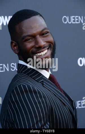 Warf Mitglied Kofi Siriboe besucht die Premiere des eigenen TV-Drama Serie "Königin Zucker" bei Warner Bros Studios in Burbank, Kalifornien am 29. August 2016. Story: Die Serie Chronik der lebt und liebt von drei entfremdeten Geschwistern in Louisiana. Foto von Jim Ruymen/UPI Stockfoto