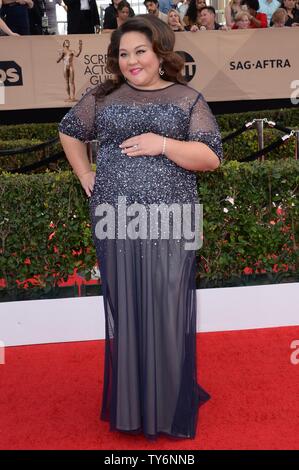 Schauspielerin Jolene Purdy kommt für die der 23. jährlichen SAG Awards im Shrine Auditorium in Los Angeles, am 29. Januar 2017. Die Screen Actors Guild Awards werden live auf TNT und TBS ausgestrahlt werden. Foto von Jim Ruymen/UPI Stockfoto