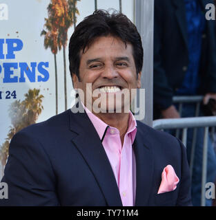 Schauspieler Erik Estrada besucht die Premiere des Motion picture Komödie 'Chips' in TCL Chinese Theatre in Hollywood" in Los Angeles am 20. März 2017. Handlung: ein Anfänger Officer ist mit einem gehärteten Pro bei der California Highway Patrol zusammengetan, obwohl der Neuling bald lernt, sein Partner ist wirklich eine undercover FBI-Untersuchung einer heist, dass möglicherweise einige Crooked cops beteiligt. Foto von Jim Ruymen/UPI Stockfoto