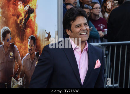 Schauspieler Erik Estrada besucht die Premiere des Motion picture Komödie 'Chips' in TCL Chinese Theatre in Hollywood" in Los Angeles am 20. März 2017. Handlung: ein Anfänger Officer ist mit einem gehärteten Pro bei der California Highway Patrol zusammengetan, obwohl der Neuling bald lernt, sein Partner ist wirklich eine undercover FBI-Untersuchung einer heist, dass möglicherweise einige Crooked cops beteiligt. Foto von Jim Ruymen/UPI Stockfoto