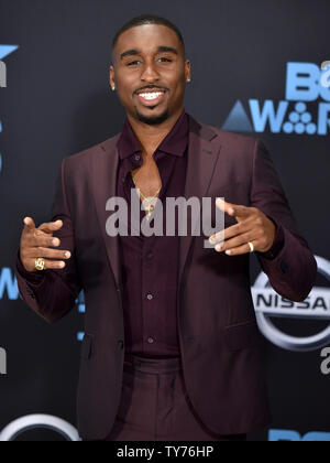Schauspieler Demetrius Shipp Jr. besucht die 17. jährliche BET Awards bei Microsoft Theater in Los Angeles am 25. Juni 2017. Die Zeremonie feiert Erfolge in der Unterhaltung und in Ehren Musik, Sport, Fernsehen und Filme, die zwischen dem 1. April 2016 und 31. März 2017 freigegeben. Foto von Christine Kauen/UPI Stockfoto