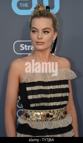 Schauspielerin Margot Robbie besucht die 23. jährliche Critics' Choice Awards auf der Barker Hangar in Santa Monica, Kalifornien am 11. Dezember 2018. Foto von Jim Ruymen/UPI Stockfoto