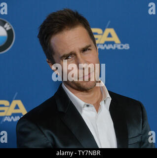 Schauspieler Sam Rockwell erscheint Backstage in der Presse während der 70. jährlichen Directors Guild of America Awards im Beverly Hilton Hotel in Beverly Hills, Kalifornien am 3. Februar 2018. Foto von Jim Ruymen/UPI Stockfoto