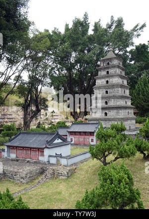 Fairview Chinesische architektonische Landschaft Stockfoto