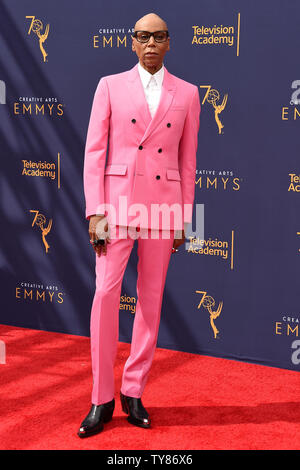 RuPaul besucht die Creative Arts Emmy Awards auf der Microsoft Theater in Los Angeles am 9. September 2018. Foto von Gregg DeGuire/UPI Stockfoto