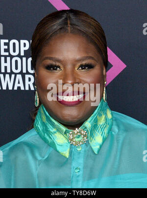 Comedienne Retta kommt für die 44. jährlichen E! Der Menschen Choice Awards am Barker Hangar in Santa Monica, Kalifornien am 11. November 2018. Foto von Jim Ruymen/UPI Stockfoto