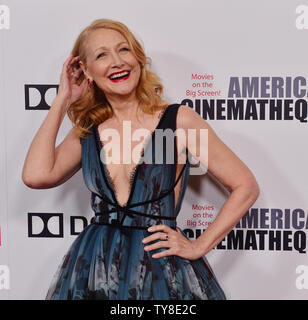 Schauspielerin Patricia Clarkson kommt für die 32. jährlichen American Cinematheque Awards jährlichen Gala ehrt Schauspieler Bradley Cooper im Beverly Hilton Hotel in Beverly Hills, Kalifornien am 29. November 2018. Cooper war als außergewöhnliche Künstler in der Unterhaltung Industrie derzeit leisten sie einen wesentlichen Beitrag zur Kunst des bewegten Bildes geehrt. Foto von Jim Ruymen/UPI Stockfoto