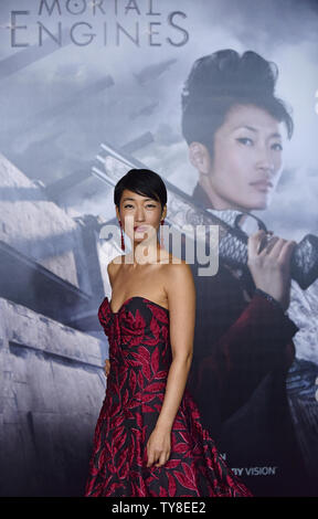 Jihae besucht die Premiere von 'Mortal-Motoren" im Regency Dorf Theater in Los Angeles, Kalifornien am 5. Dezember 2018. Foto von Chris Kauen/UPI Stockfoto