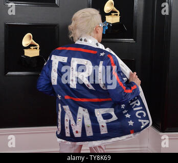 Ricky Rebel kommt für die 61. jährlichen Grammy Awards im Staples Center in Los Angeles am 10. Februar 2019 statt. Foto von Jim Ruymen/UPI Stockfoto