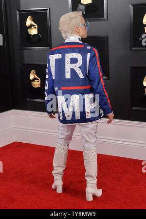 Ricky Rebel kommt für die 61. jährlichen Grammy Awards im Staples Center in Los Angeles am 10. Februar 2019 statt. Foto von Jim Ruymen/UPI Stockfoto