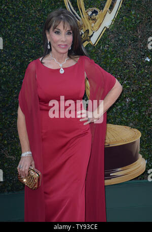 Schauspielerin Kate Linder nimmt an der 43. jährlichen Tagsüber Creative Arts Emmy Awards im Westin Bonaventure Hotel in Los Angeles am 29. April 2016. Foto von Jim Ruymen/UPI Stockfoto