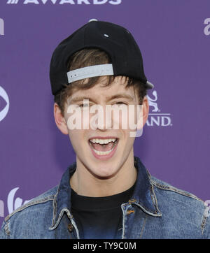 Sänger Dakota Bradley kommt an der 48. jährlichen Academy der Country Music Awards im MGM Hotel in Las Vegas, Nevada am 7. April 2013. UPI/David Becker Stockfoto