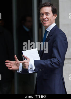 Gäste kommt bei der BBC für die Andrew Marr Show, London, UK bietet: Rory Stewart Wo: London, Großbritannien Wann: 26. Mai 2019 Credit: Wheatley/WANN Stockfoto