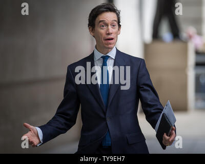 Gäste kommt bei der BBC für die Andrew Marr Show, London, UK bietet: Rory Stewart Wo: London, Großbritannien Wann: 26. Mai 2019 Credit: Wheatley/WANN Stockfoto