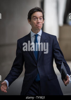 Gäste kommt bei der BBC für die Andrew Marr Show, London, UK bietet: Rory Stewart Wo: London, Großbritannien Wann: 26. Mai 2019 Credit: Wheatley/WANN Stockfoto