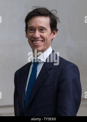 Gäste kommt bei der BBC für die Andrew Marr Show, London, UK bietet: Rory Stewart Wo: London, Großbritannien Wann: 26. Mai 2019 Credit: Wheatley/WANN Stockfoto