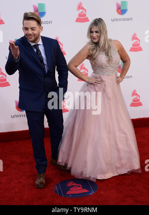 Umami kommt auf dem roten Teppich für die 17. jährlichen Latin Grammy Awards auf der T-Mobile Arena in Las Vegas, Nevada am 17. November 2016. Foto von Jim Ruymen/UPI Stockfoto