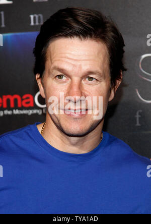 'Mile 22' Schauspieler Mark Wahlberg für die CinemaCon 2018 STX Filme Präsentation im Caesars Palace, Las Vegas, Nevada am 24. April 2018 eingegangen ist. Foto von James Atoa/UPI Stockfoto