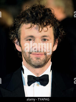 Der britische Schauspieler Michael Sheen besucht die Premiere von 'Frost/Nixon' bei der Times BFI London Film Festival im Odeon, Leicester Square in London am 15. Oktober 2008. (UPI Foto/Rune Hellestad) Stockfoto