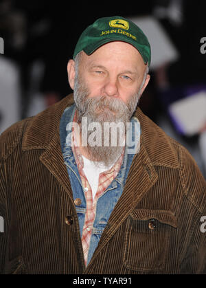 Amerikanische Sängerin Seasick Steve besucht die "Brit Awards im Earls' Court in London am 18. Februar 2009. (UPI Foto/Rune Hellestad) Stockfoto