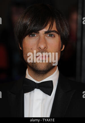 Amerikanische Schauspieler Jason Schwartzman besucht die Premiere von "Fantastisches Herr Fox' an der London Film Festival im Odeon, Leicester Square in London am 14. Oktober 2009. UPI/Rune Hellestad Stockfoto