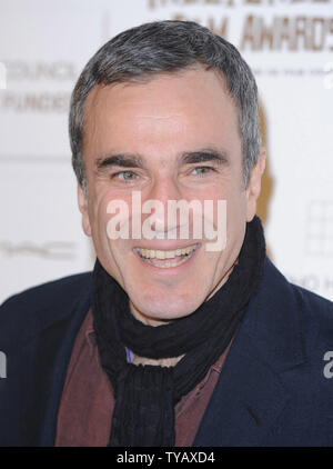 Der britische Schauspieler Daniel Day Lewis nimmt "Die British Independent Film Awards" bei der Brauerei in London am 6. Dezember 2009. UPI/Rune Hellestad Stockfoto