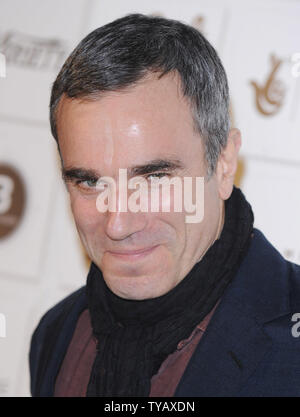 Der britische Schauspieler Daniel Day Lewis nimmt "Die British Independent Film Awards" bei der Brauerei in London am 6. Dezember 2009. UPI/Rune Hellestad Stockfoto