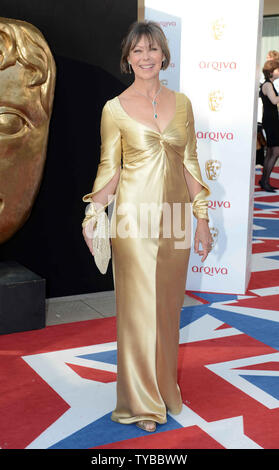 Englische Schauspielerin Jenny Agutter besucht die "arqiva British Academy Television Awards" in der Royal Festival Hall in London am 27. Mai 2012. UPI/Paul Treadway Stockfoto