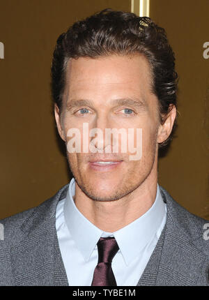 Amerikanische Schauspieler Matthew McConaughey besucht die Europäische Premiere von 'Magic Mike'im Mayfair Hotel in London am 10. Juli 2012. UPI/Paul Treadway Stockfoto