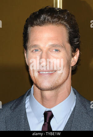 Amerikanische Schauspieler Matthew McConaughey besucht die Europäische Premiere von 'Magic Mike'im Mayfair Hotel in London am 10. Juli 2012. UPI/Paul Treadway Stockfoto