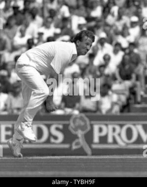 Cricket 1991 Richie Richardson - West Indies batting Foto von Tony Henshaw Stockfoto