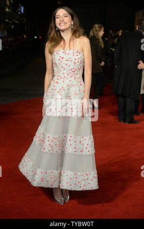 Spanische Schauspielerin Maria Valverde besucht die Premiere von 'Exodus: Götter und Könige' Weltpremiere im Odeon, Leicester Square in London am 3. Dezember 2014. UPI/Rune Hellestad Stockfoto