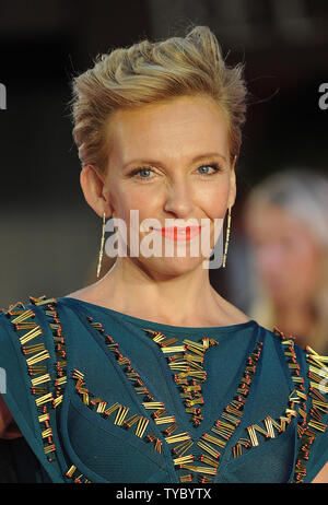 Australische Schauspielerin Toni Collette besucht die Europäische Premiere von 'Missing' Sie bereits bei Vue West End in London am 17. September 2015. Foto von Paul Treadway/UPI Stockfoto