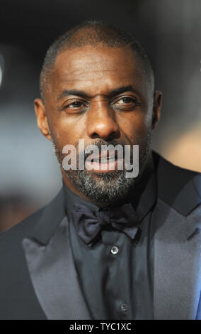 Englisch Schauspieler Idris Elba besucht die EE British Academy Film Awards 2016 am Royal Opera House in London am 14. Februar 2016. Foto von Paul Treadway/UPI Stockfoto
