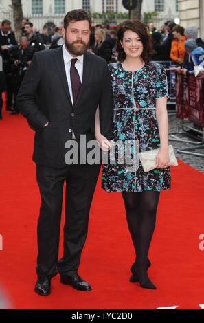 Jessica Jones besucht die UK Premiere von Auge am Himmel in der curzon Mayfair in London am 11. April 2016. Foto von Paul Treadway/UPI Stockfoto