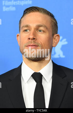 Englisch Schauspieler Charlie Hunnam besucht das Screening auf Die verlorene Stadt von Z im zoopalast Hotel in Berlin, am 14. Februar 2017. Foto von Paul Treadway/UPI Stockfoto