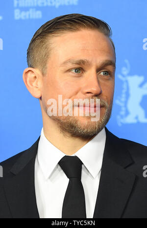 Englisch Schauspieler Charlie Hunnam besucht das Screening auf Die verlorene Stadt von Z im zoopalast Hotel in Berlin, am 14. Februar 2017. Foto von Paul Treadway/UPI Stockfoto