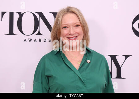 2019 Tony Awards Presse Quark statt im Sofitel. Mit: Kristine Nielsen Wo: New York, New York, United States Wenn: 02. Mai 2019 Credit: Joseph Marzullo/WENN.com Stockfoto