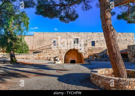 Kovokle Manor, Ausgrabungsstätte Old-Paphos, Kouklia, Zypern Stockfoto